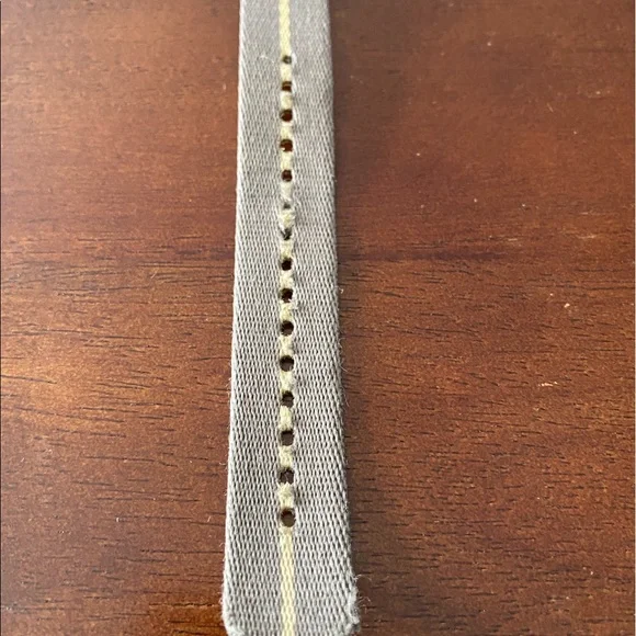 COPY - Shinola 20mm Taupe Stripe Nylon Strap - Picture 7 of 8